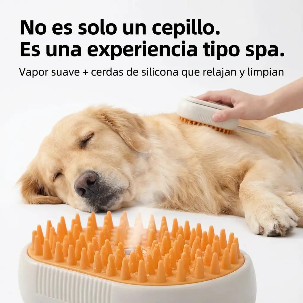 Kibora PetSpa™ Cepillo de Vapor Para Mascotas.